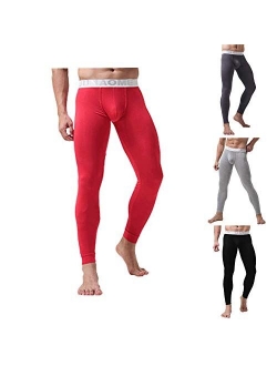 Men's 2 in 1 Ultra Soft Thermal Underwear Bottoms