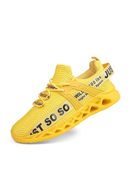 Mens Runing Shoes Athletic Walking Tennis Lightweight Breathable Shoes Non Slip Comfort Casual Sneakers