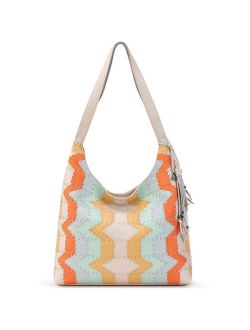 Women's Huntley Leather Patchwork Hobo