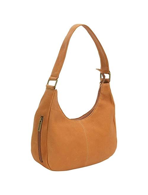 Le Donne Leather Handcrafted Classic Hobo Women’s Handbag, 12.5” x 10” x 4.5”