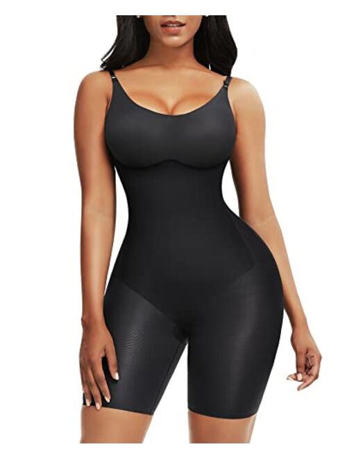 FeelinGirl Shapewear Bodysuit for Women Full Body Shaper Tummy Control Butt Lifter Fajas Comfortable