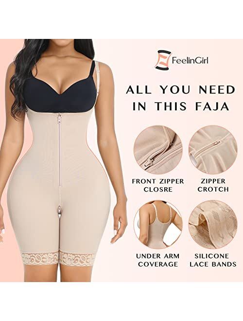 FeelinGirl Shapewear for Women Tummy Control Plus Size Body Shaper