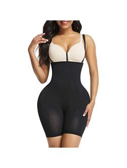 Sweetlover Women's High Waisted Shapewear Panties Seamless Tummy Control Butt Lifter Body Shaper Shorts