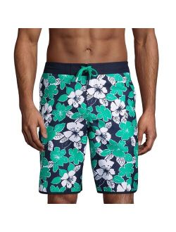 Big & Tall Lands' End Print Board Shorts