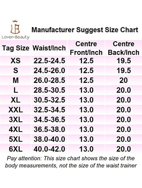 Lover-Beauty Waist Trainer for Women Underbust Latex Corset Vest Waist Trainer Cincher Steel Bone Body Shaper Vest Corset