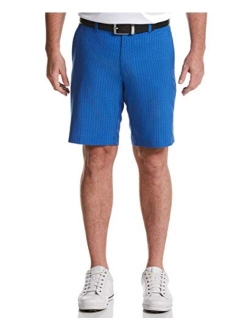 Jack Nicklaus Men's Flat Front Printed Golf Short with Active Waistband