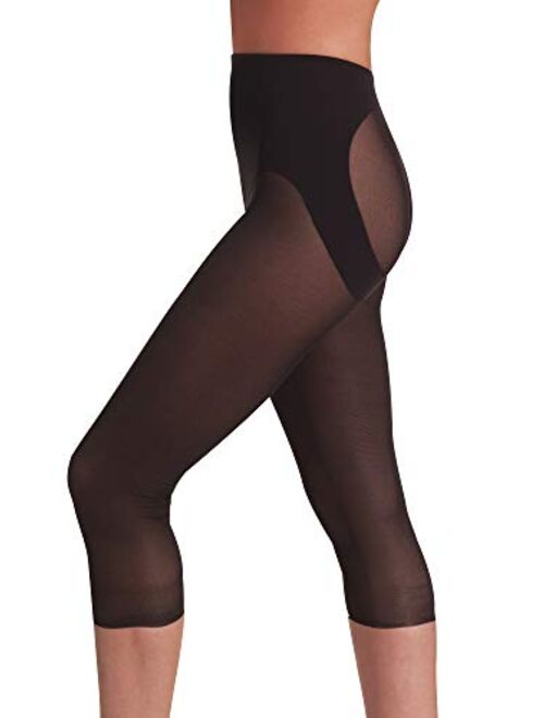 Naomi and Nicole Women's Sexy and Sheer Capri Pantliner