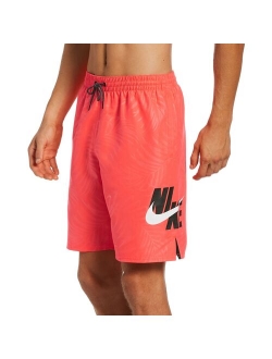 Big & Tall Nike Swim Palm Vital 9-inch Volley Shorts