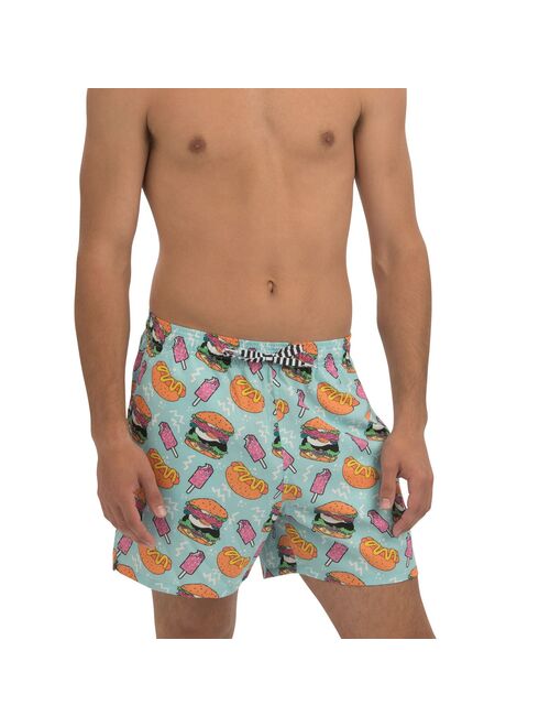 Men's Dolfin Uglies Print Shorty Swim Trunks