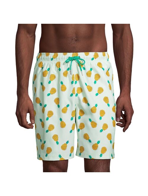 Big & Tall Lands' End Volley Swim Trunks