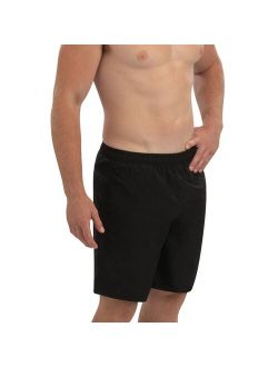 Men's Dolfin Basics Solid 9-in. Swim Trunks