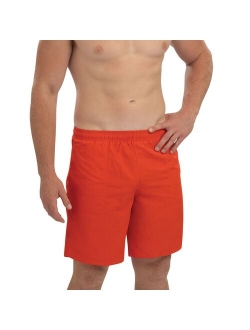 Men's Dolfin Basics Solid 9-in. Swim Trunks