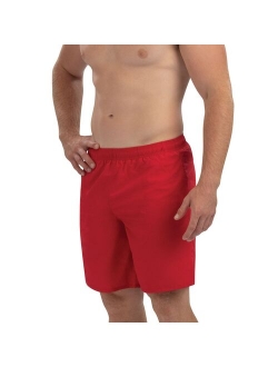 Men's Dolfin Basics Solid 9-in. Swim Trunks