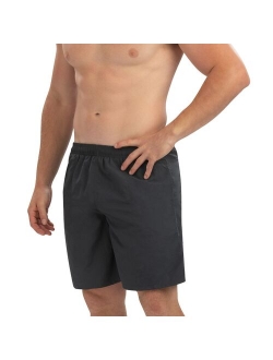 Men's Dolfin Basics Solid 9-in. Swim Trunks