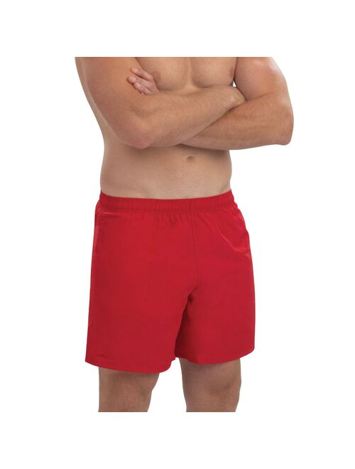 Men's Dolfin Basics Solid 7-in. Swim Trunks