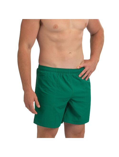 Men's Dolfin Basics Solid 7-in. Swim Trunks