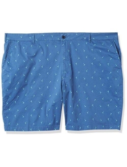 Men's Big and Tall Saltwater 9.5" Stretch Printed Short