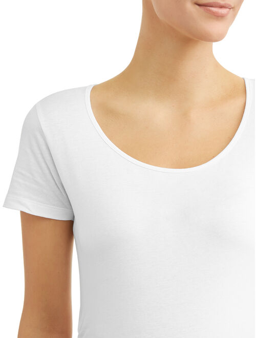 Oh! Mamma Maternity Scoop Neck Tee 2 Pack - Available in Plus Sizes