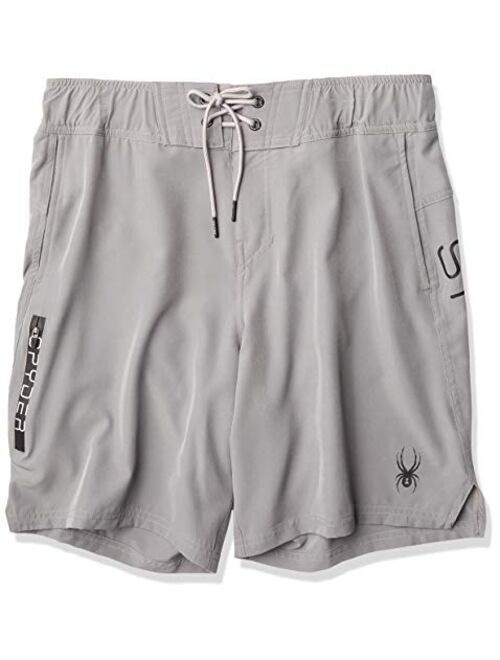 Spyder Men's 9" Sport Side Logo Hybrid Board Short