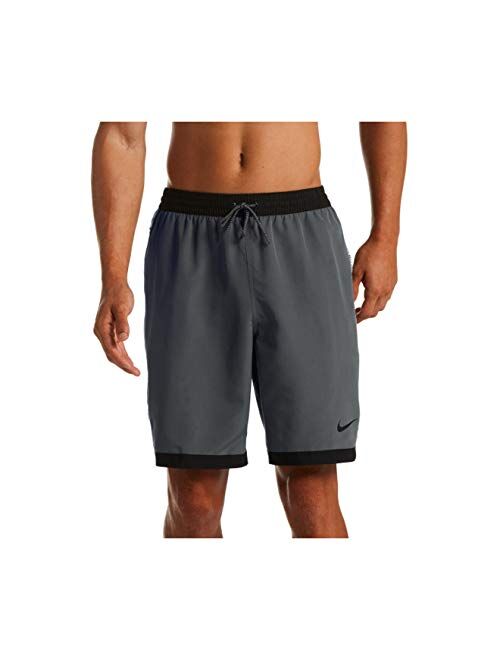 Nike Swim Men's Funfetti Racer 9-inch Volley Board Short