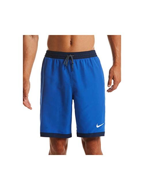 Nike Swim Men's Funfetti Racer 9-inch Volley Board Short