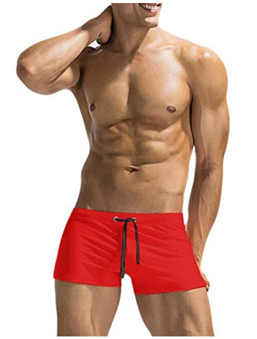 COOFANDY Men's Swim Trunk Swimwear Bathing Suit Board Short with Zipper Pocket