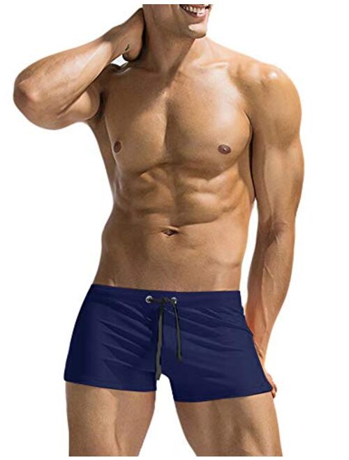 COOFANDY Men's Swim Trunk Swimwear Bathing Suit Board Short with Zipper Pocket