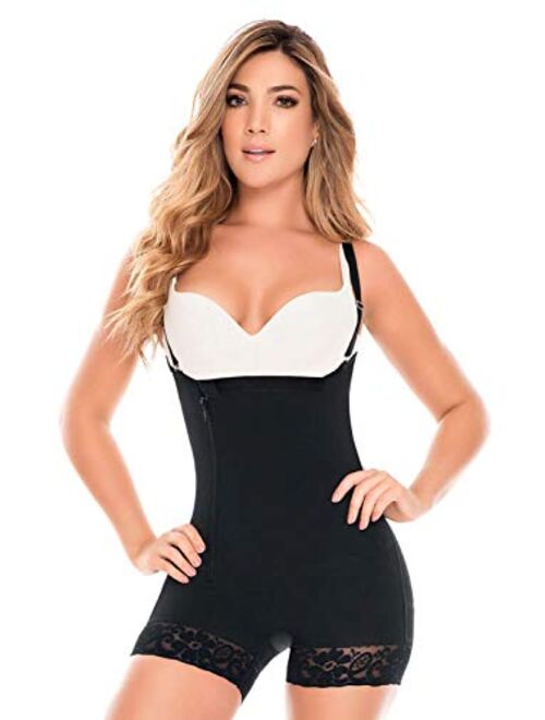 DELIÉ by Fajas Dprada 09046 Womens Fajas Colombianas Reductoras y Moldeadoras Postparto Girdle Body Shaper