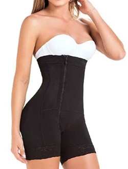 MARIAE 9143 Slimming Boyshorts Strapless Shapewear Bodysuit | Fajas Colombianas