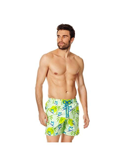 Vilebrequin - Men - Swimwear Surfing Turtles