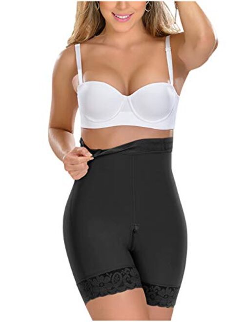 M&D High Waist Body Shaper Butt Lifter Slimmer Shorts | Fajas Colombianas Levanta Cola