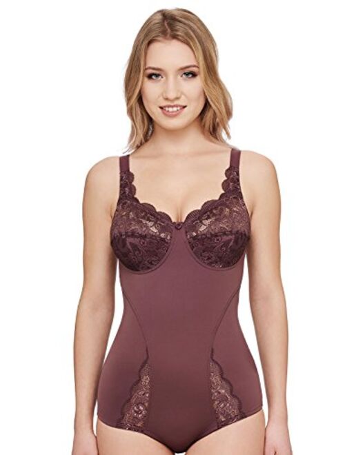 Susa Women's Non-wired Bodysuit with Lace 6538 34-44- B-E