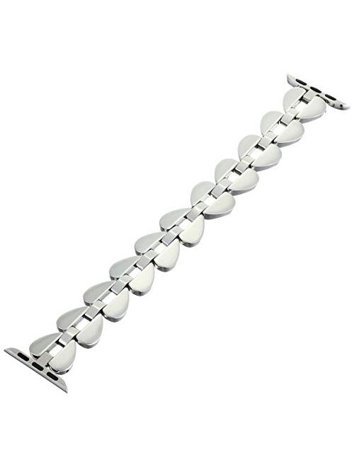 Kate Spade New York Interchangeable Stainless Steel Band Compatible with Your 38/40MM Apple Watch- Straps for use with Apple Watch Series 1,2,3,4,5,6