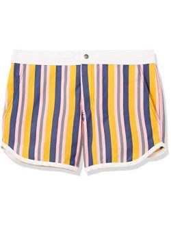 Mr Turk Men's San Simeon Striped Swim Trunk