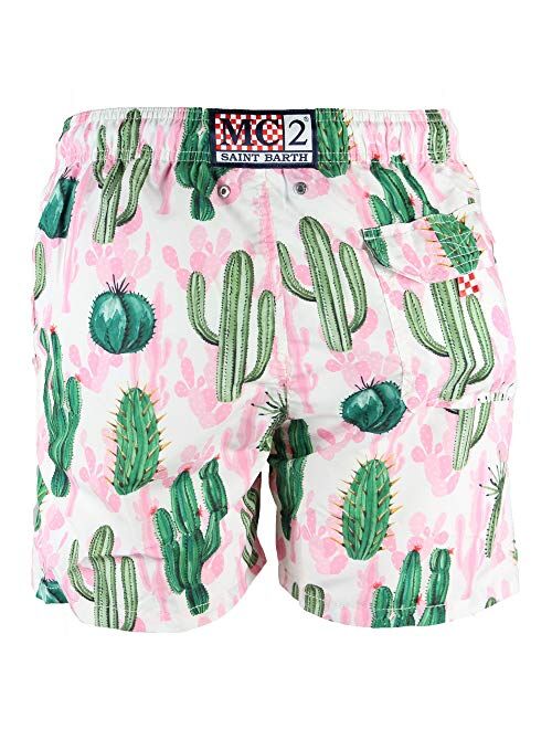 MC2 Saint Barth Swimsuit Boxer Man Mod. GUSTAVIA Fancy Cactus 21