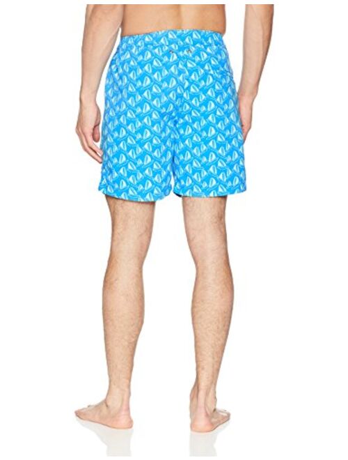 Tom & Teddy Men's Boats Swim Trunks