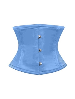 luvsecretlingerie Heavy Duty 18/26 Double Steel Boned Waist Training Cincher Waspie Underbust Tight Shaper Corset