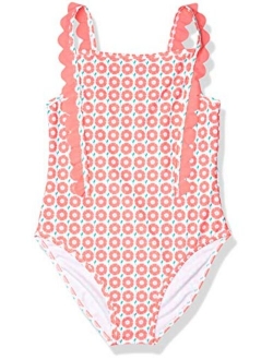Girls' One-Piece Swimsuit Bathing Suit
