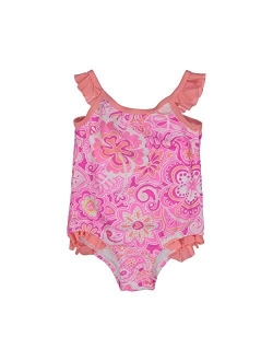 Girls' One-Piece Swimsuit Bathing Suit