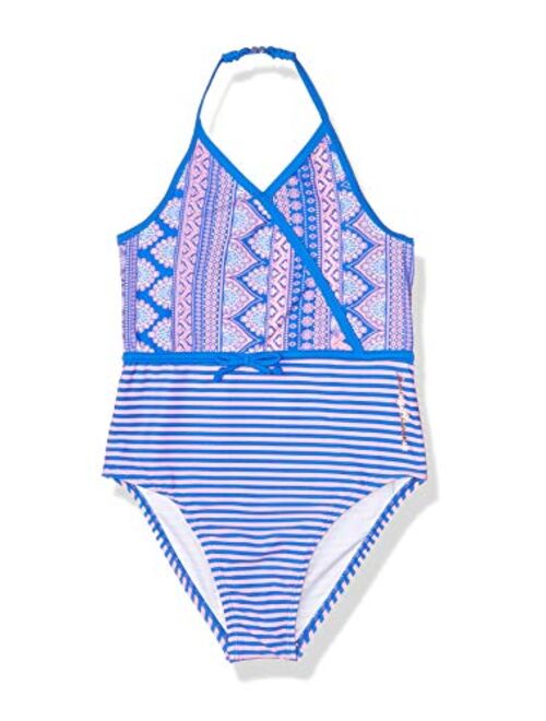 Tommy Bahama Girls' One-Piece Swimsuit Bathing Suit