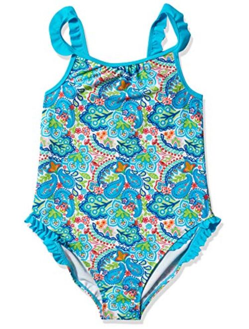 Tommy Bahama Girls' One-Piece Swimsuit Bathing Suit