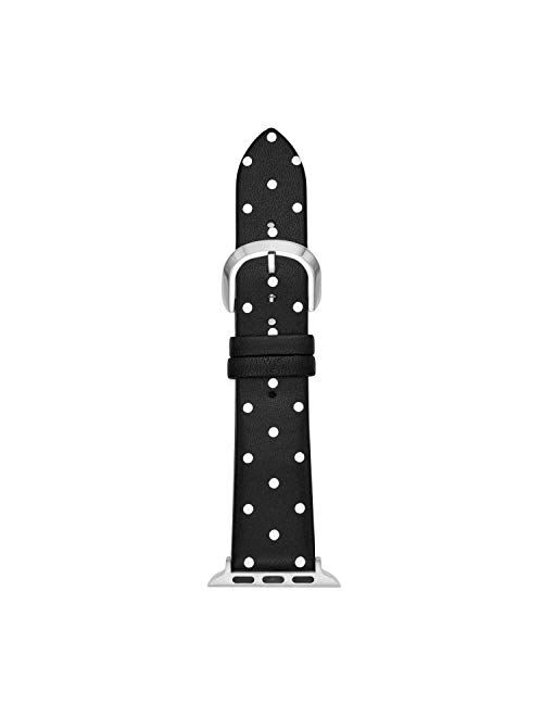 Kate Spade New York Interchangeable Leather Band Compatible with Your 38/40MM Apple Watch- Straps for use with Apple Watch Series 1,2,3,4,5,6