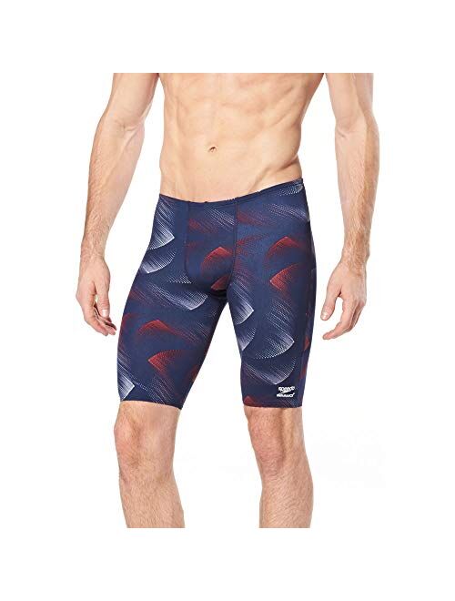 Speedo Men's Swimsuit Jammer Endurance+ Beta Blade Team Colors