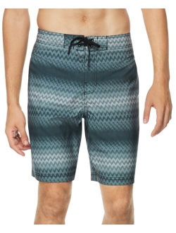 Men's Purview Stripe Bondi 2-Way Stretch DWR 20" Board Shorts