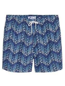 Men's Sano Short Printed - Sharks Geo Wave