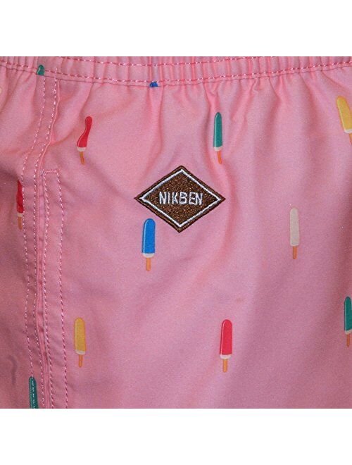 Nikben Popsicle Men's Swim Shorts, Soft Pink