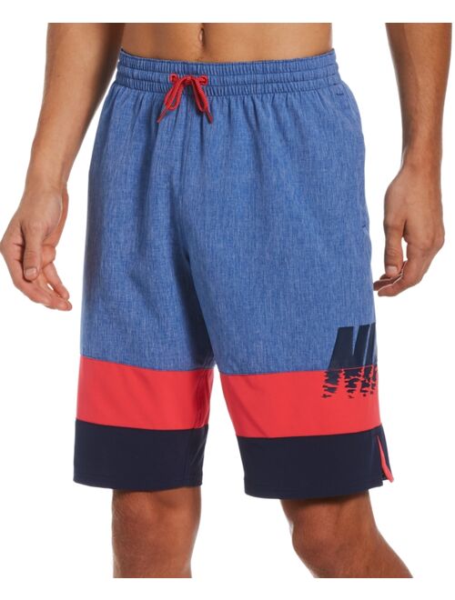 Nike Men's Swim Sunset Logo Vital Volley Shorts