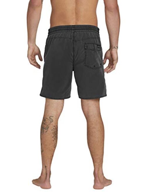 Volcom Men's 17-Inch Elastic Waist Surf Swim Trunks