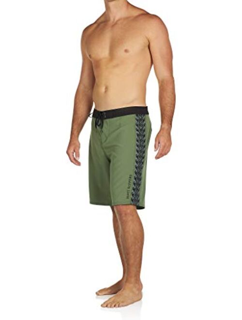 Maui Rippers Mens 21" Tribal Boardshort Swim Trunks