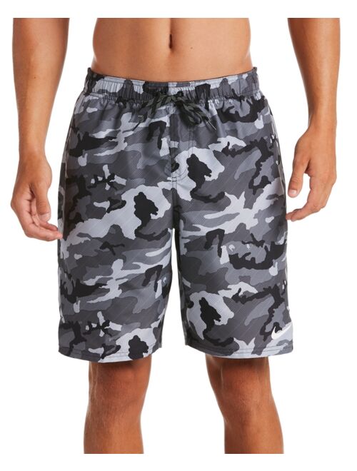 Nike Men's Camouflage 9" Swim Trunks